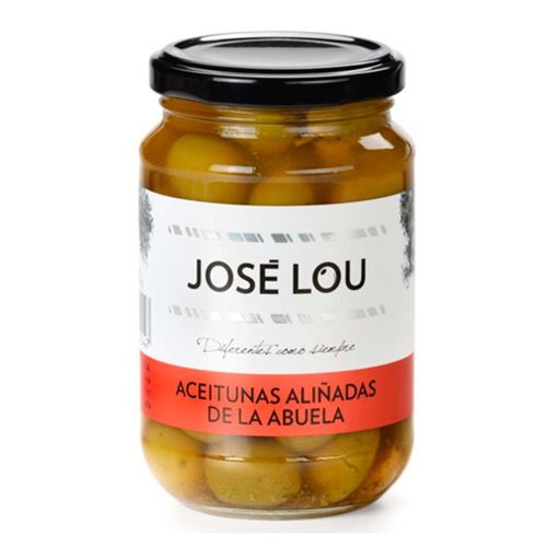 olivy zelené José Lou s peckou v babiččině nálevu 200 g